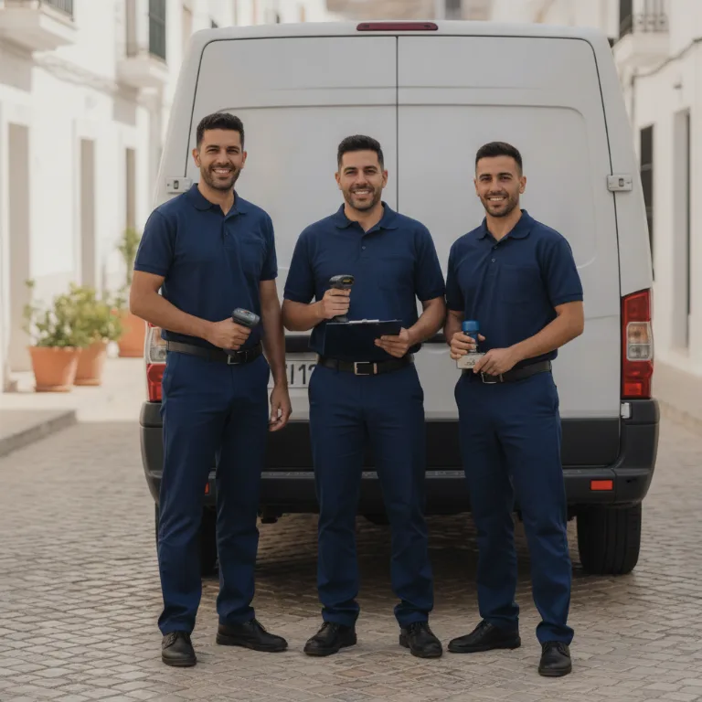 Agente de Aduanas equipo en San Bartolome de Tirajana